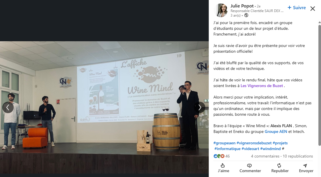Visuel de la vidéo promotionnelle Vignerons de Buzet